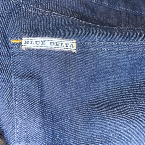 Blue Delta Men’s Custom Made Tom James Indigo Denim Jean Size 32 with 30” Inseam - Picture 9 of 11
